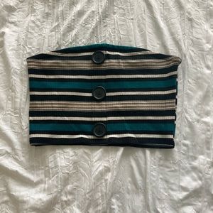 Striped Tube Top